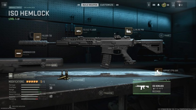 COD Modern Warfare 2 Weapon Guide: How to Unlock the ISO Hemlock Rifle ...