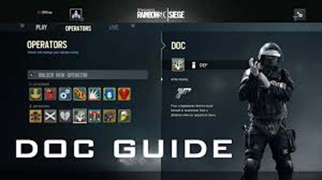 How To Play Doc The Unique Medic In A Defense Team In Rainbow Six Siege - doc r6 roblox